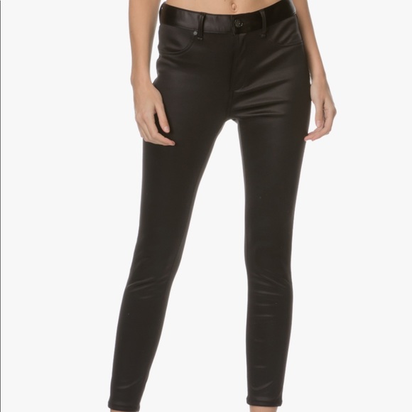 sateen skinny pants